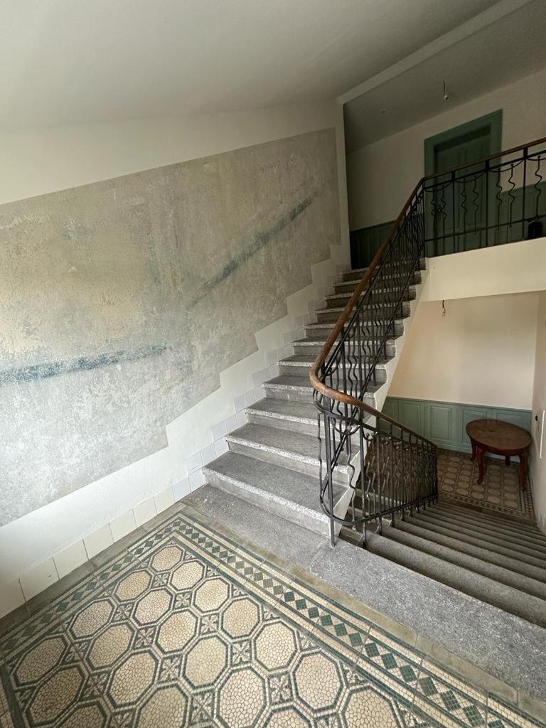 Art Nouveau Apartment With Garden In Pisek Eksteriør billede